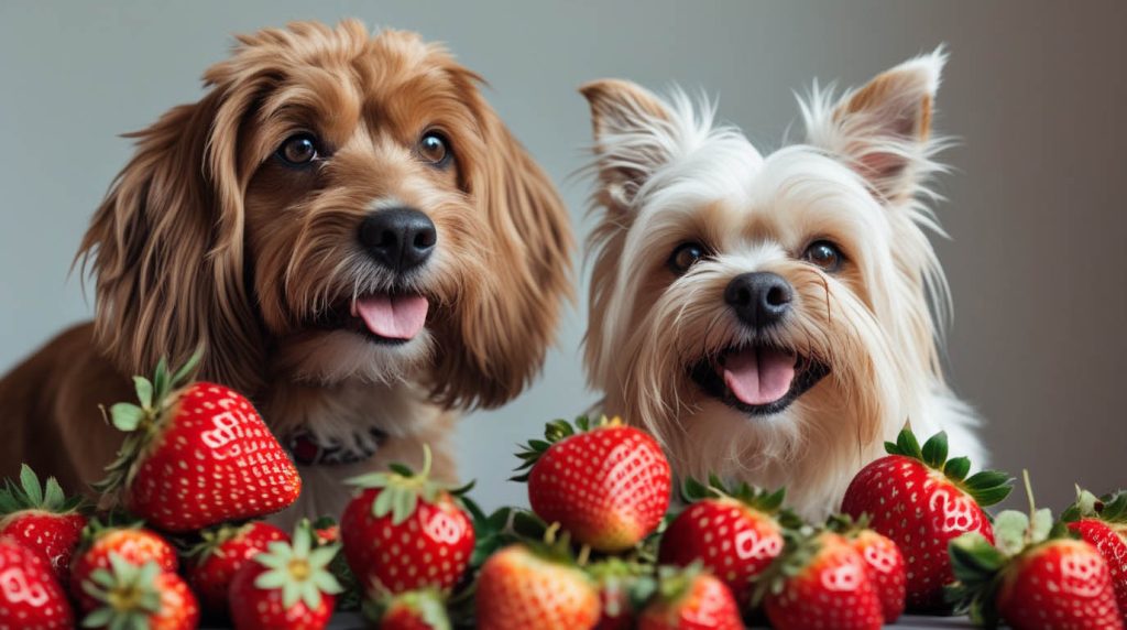 can dogs have strawberries