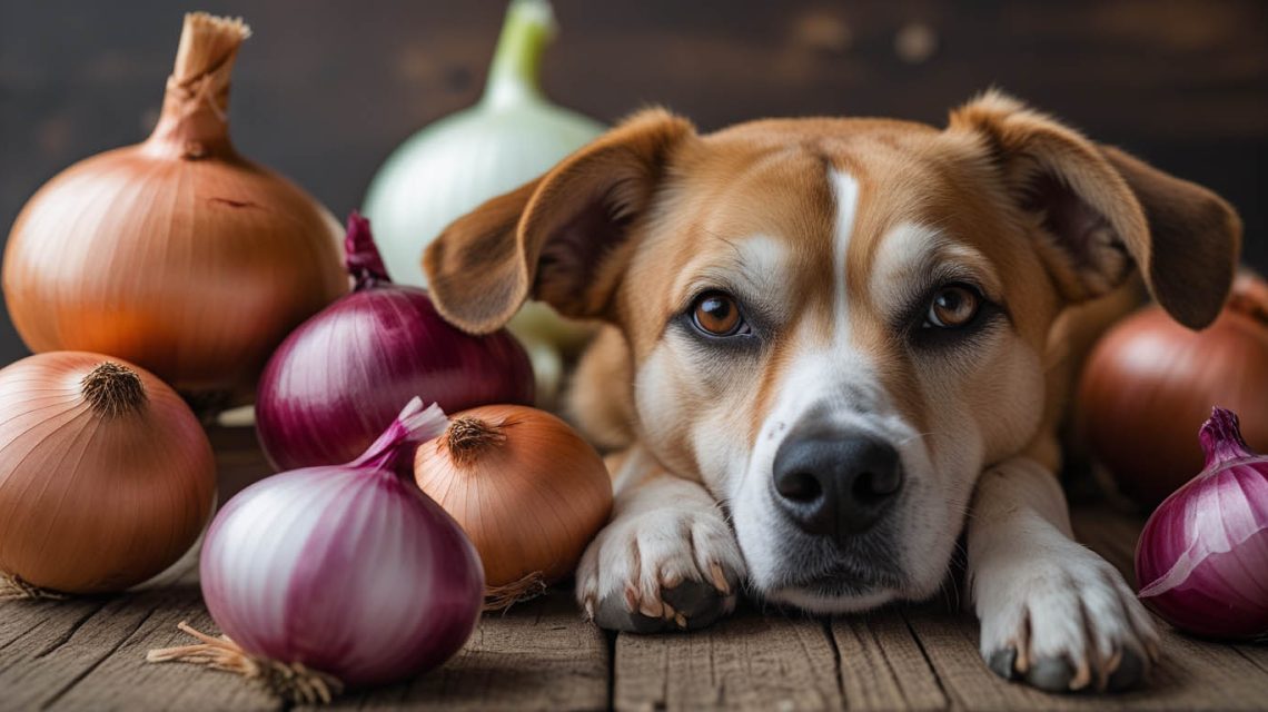 symptoms of onion poisoning in dogs