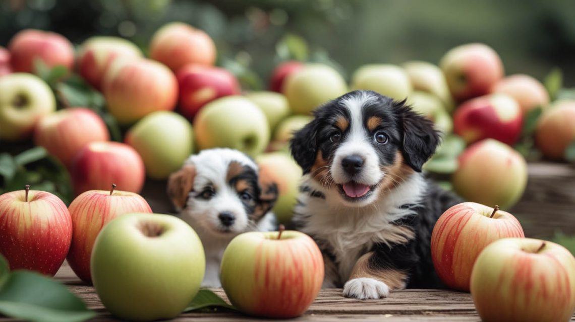 can puppies eat apples