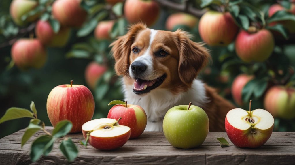 can dogs eat apple
