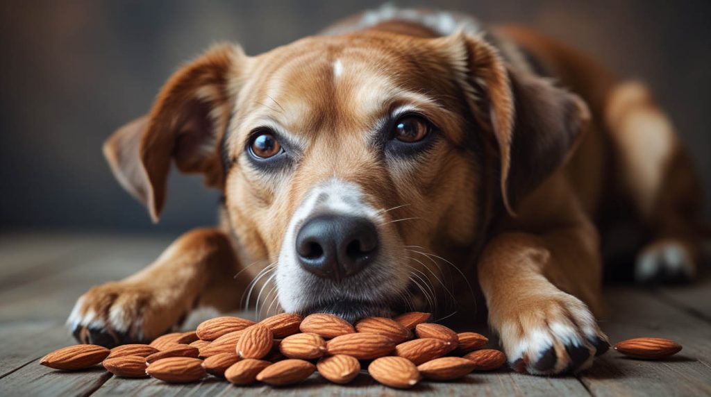 are almonds good for dogs