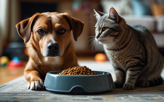 can dogs eat cat food