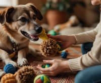 why does my dog bring me toys