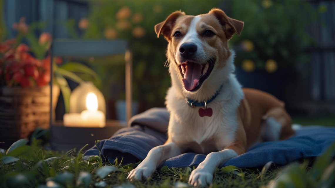 why does my dog pant at night