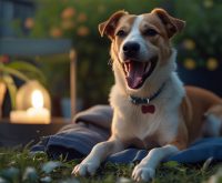 why does my dog pant at night