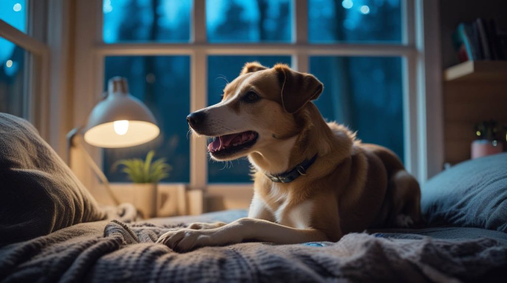 why is my dog pacing at night