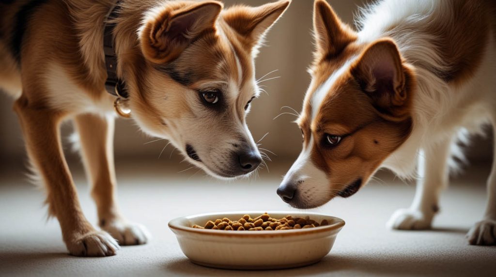 can dogs eat cat food