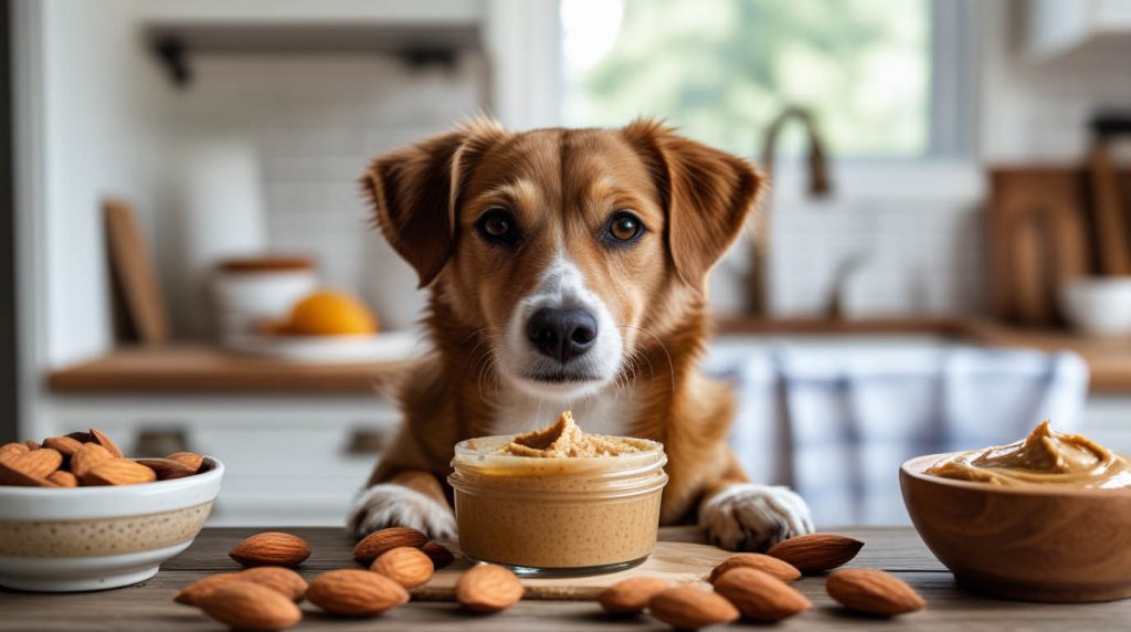 can dog have almond butter