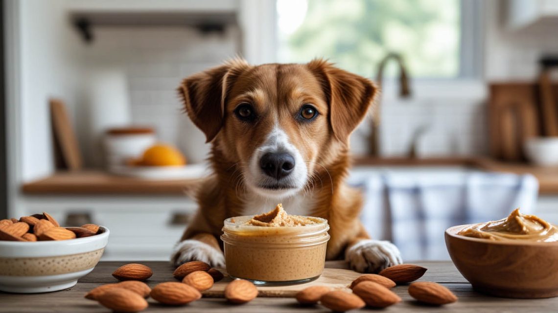 can dog have almond butter