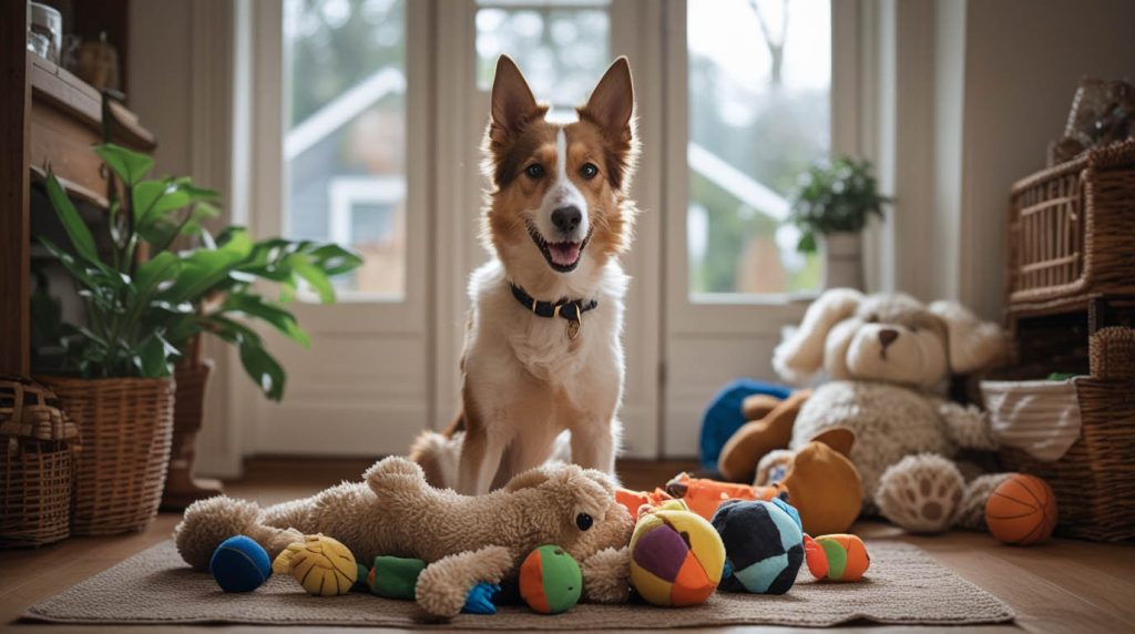 why does my dog bring me toys