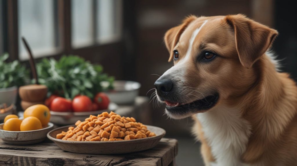 why do dogs beg for human food
