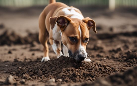 why do dogs eat dirt