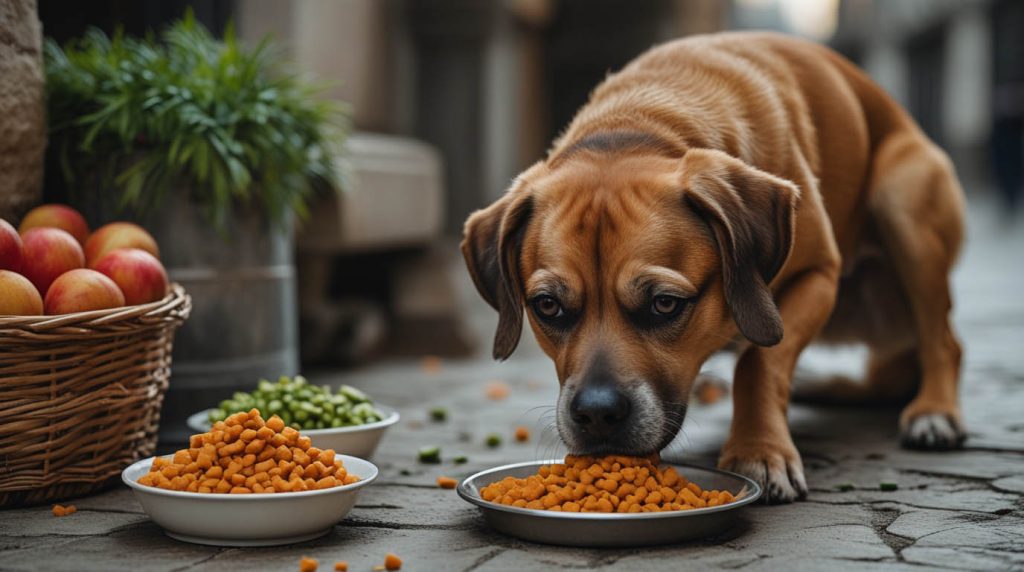 why do dogs beg for human food