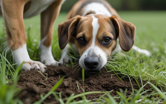 why do dogs eat grass and dirt