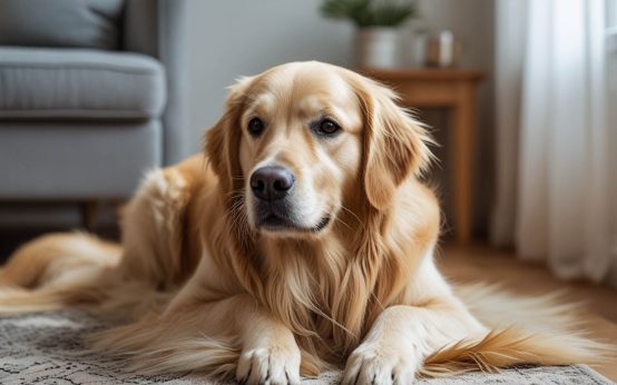 how to stop Golden Retriever shedding in the house