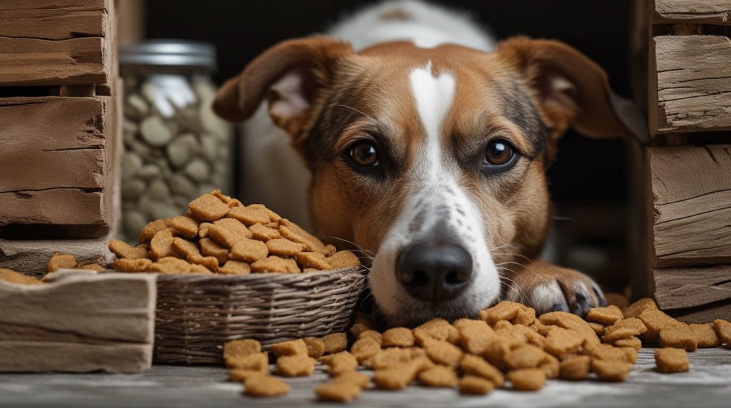 why does my dog hide food