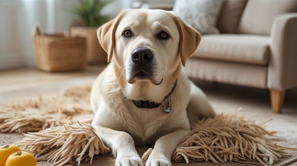 how to stop Labrador shedding in the house