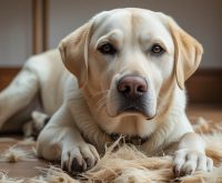 how to stop Labrador shedding in the house