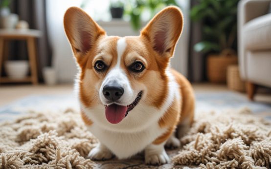 how to stop Corgi shedding in the house