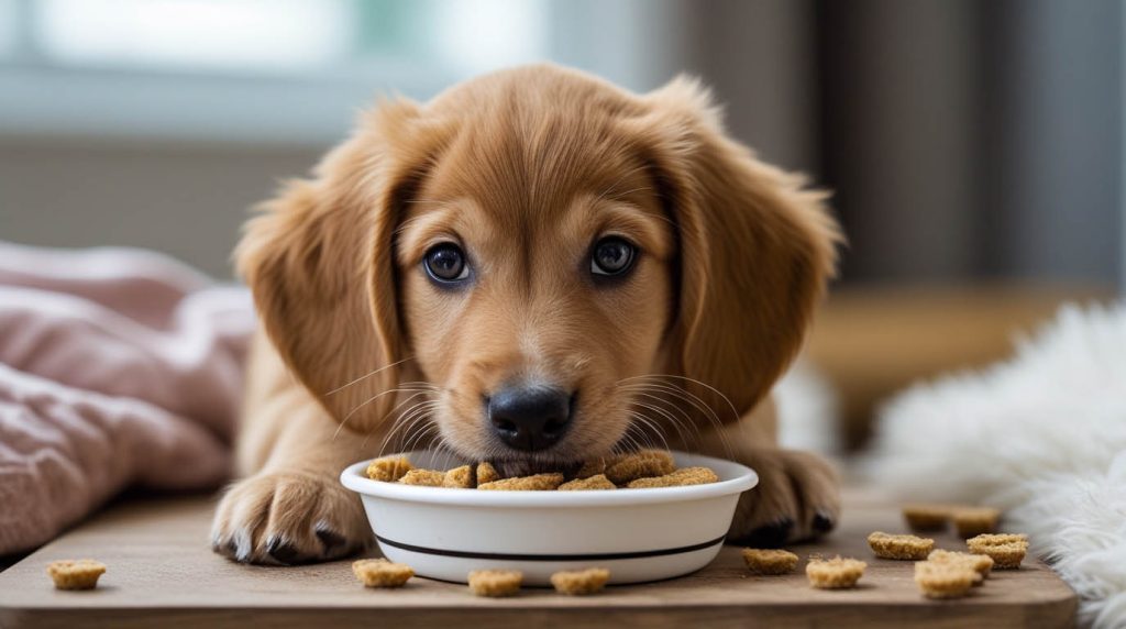 why does my puppy eat so fast