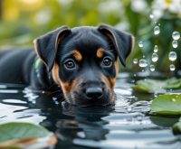 why do puppies drink so much water