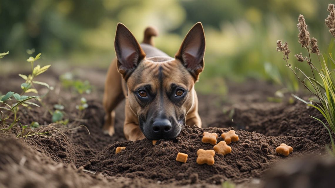 why do dogs bury their treats