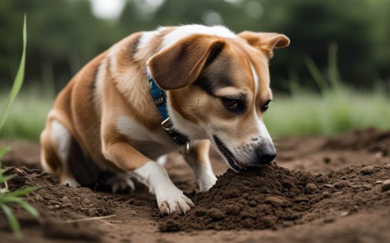 why does my dog eat dirt