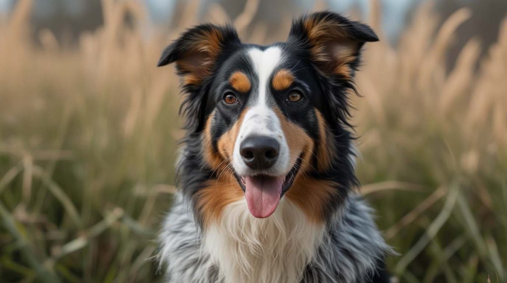 Aussie Shepherd coat blow guide