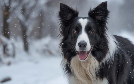 Border Collie coat blow guide