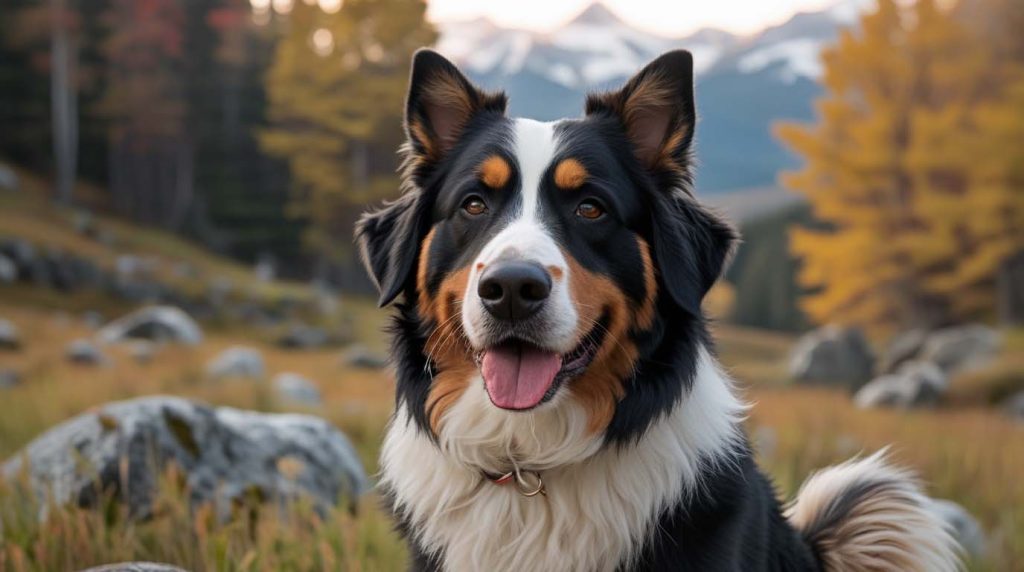 Bernese Mountain Dog coat blow guide