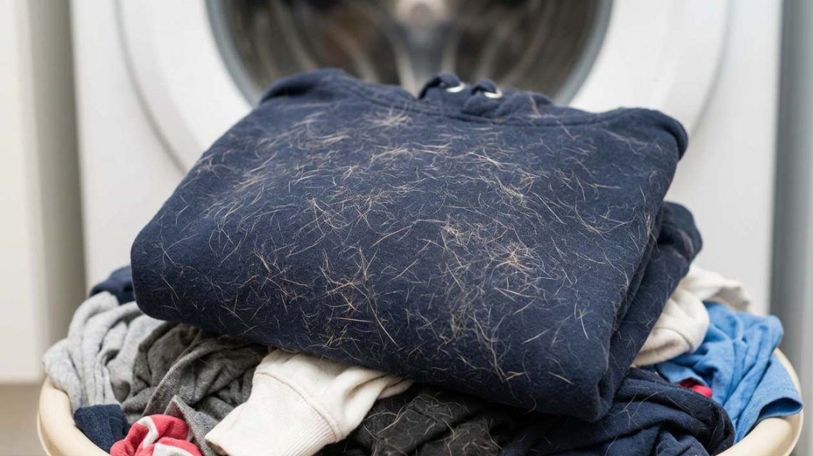 how to get dog hair out of laundry