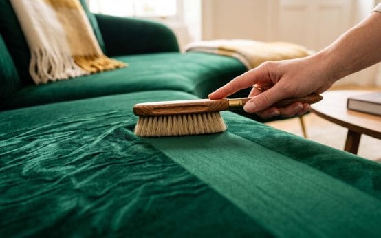 does velvet fabric attract dog hair or repel it