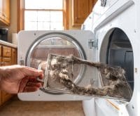how to dissolve dog hair in washing machine naturally