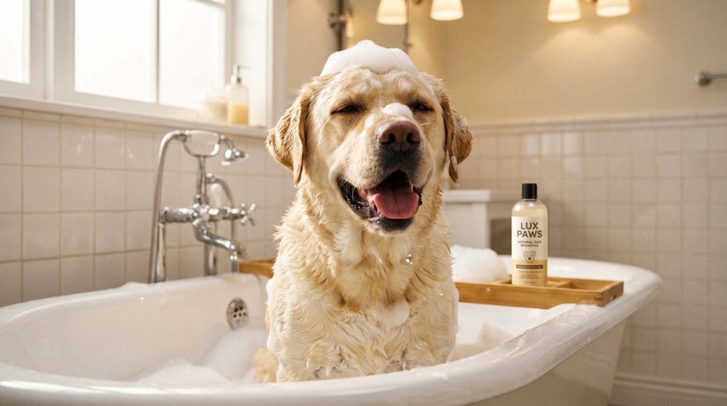 how often can you use a deshedding shampoo on a lab