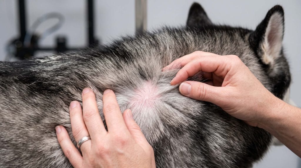 how long does a dog stay wet after a high velocity blow out