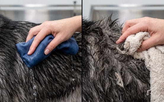 how to dry a thick undercoat fast without matting