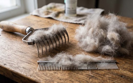 difference between normal shedding and a full husky coat blow